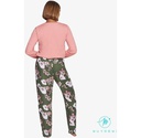 Pijama mujer flores