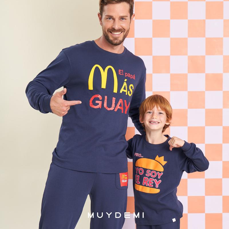 PIJAMA INVIERNO HOMBRE M. 350037 MUYDEMI Burger