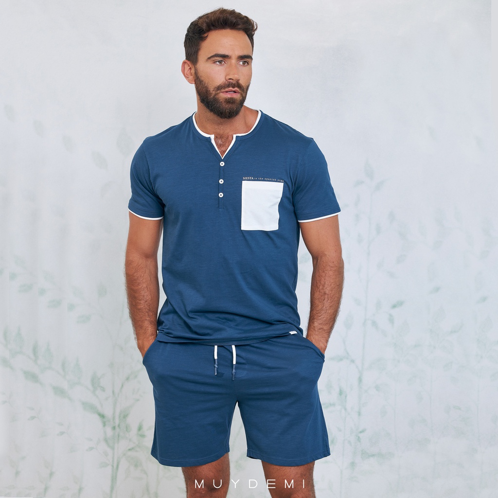 [340062S] PIJAMA VERANO HOMBRE (S)