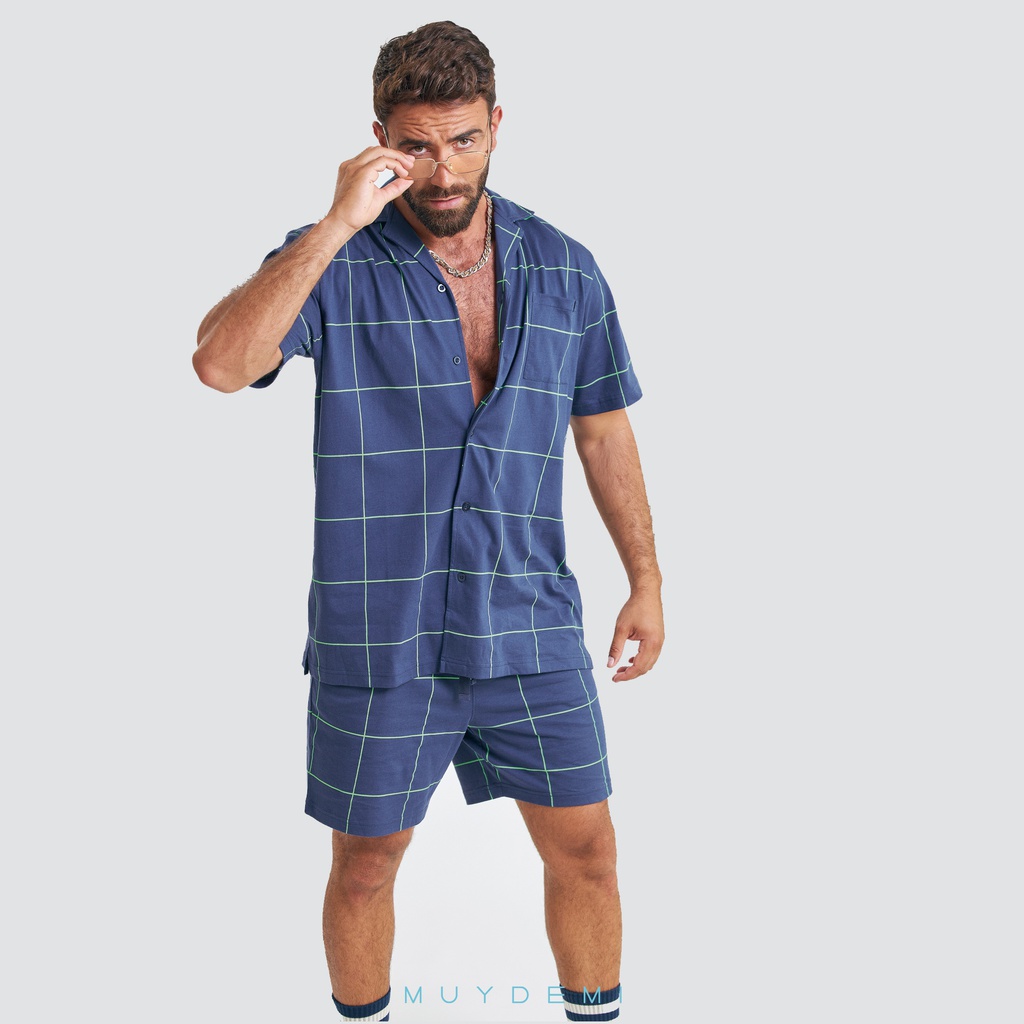 [340038S] PIJAMA VERANO HOMBRE (S)