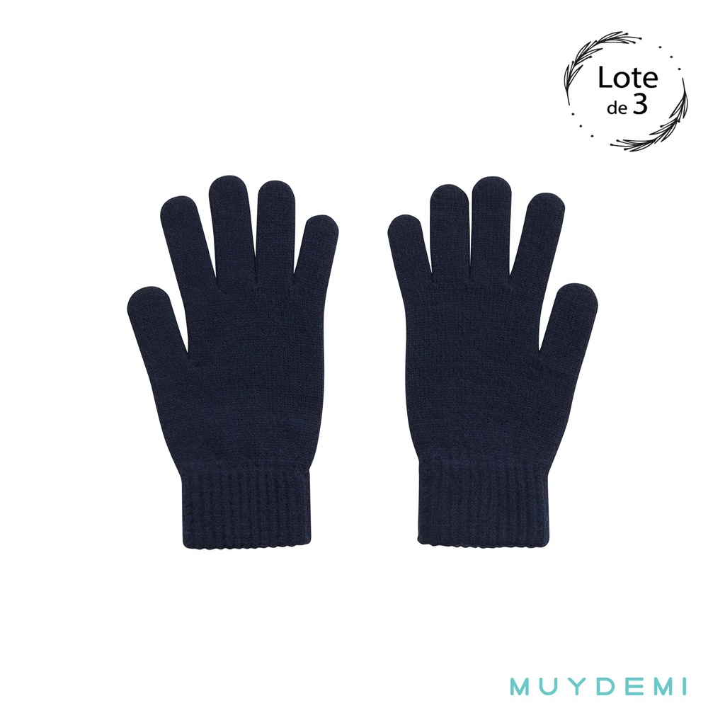 GUANTES HOMBRE (PACK 3UD)