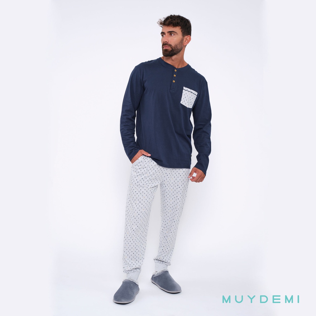 ARCHIVADO PIJAMA INVIERNO HOMBRE