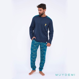390064 ARCHIVADO PIJAMA INVIERNO HOMBRE
