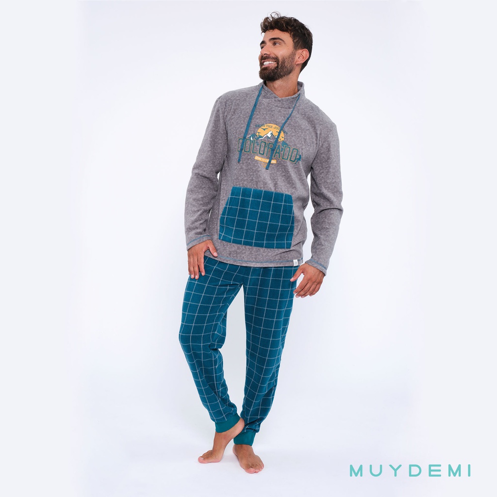 ARCHIVADO PIJAMA INVIERNO HOMBRE