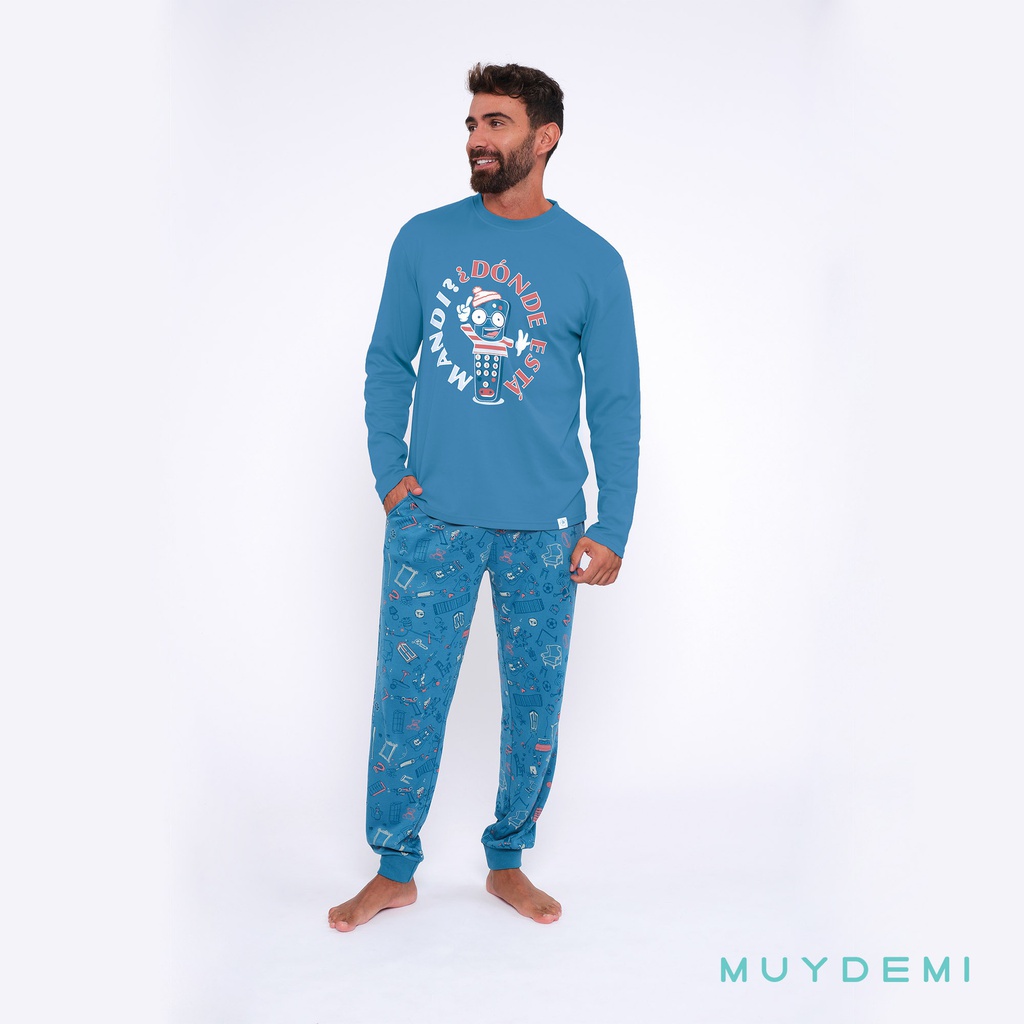 ARCHIVADO PIJAMA INVIERNO HOMBRE