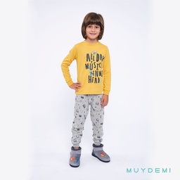 790106 ARCHIVADO PIJAMA INVIERNO NIÑO Talla 2 a 8