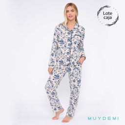 592014 LOTE CAJA PIJAMA INVIERNO MUJER (2-S, 4-M, 4-L, 2-XL)(290014)