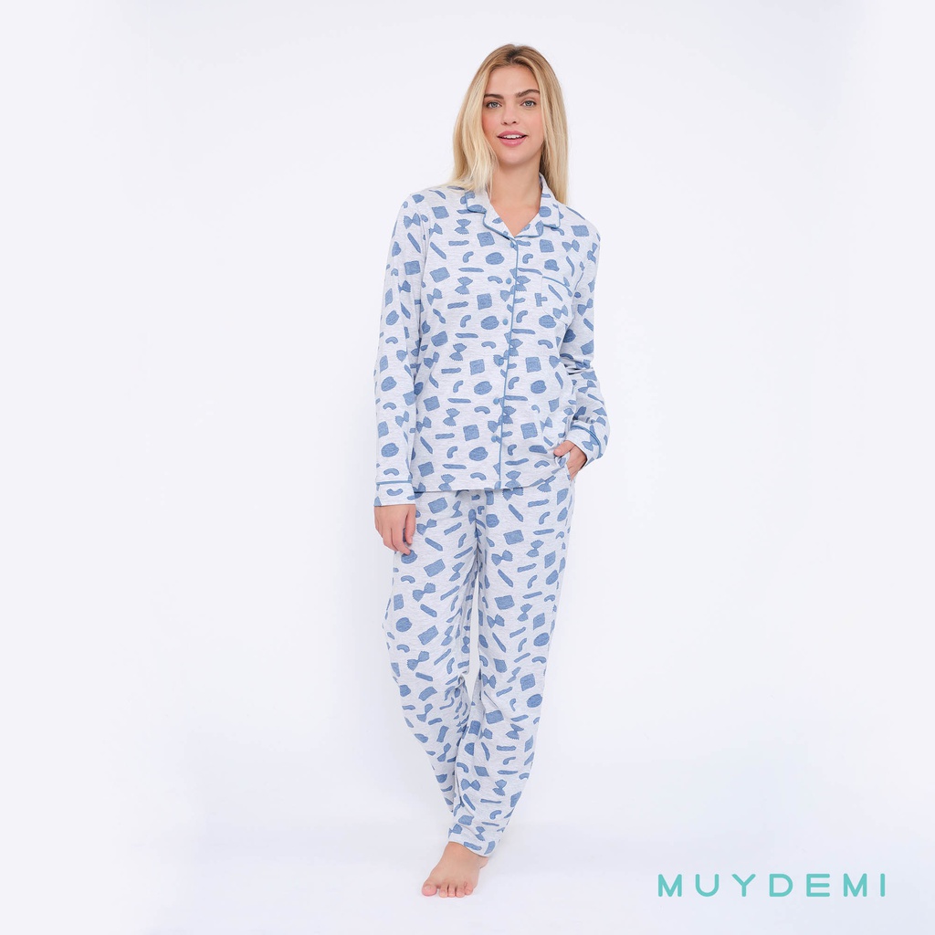 ARCHIVADO LOTE DETALL CAJA PIJAMA INVIERNO MUJER (1-S, 2-M, 2-L, 2-XL, 1-2XL)(290037)