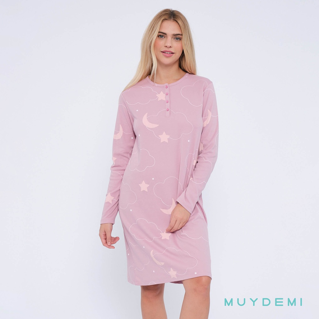 ARCHIVADO LOTE DETALL CAJA CAMISON INVIERNO MUJER (1-S, 2-M, 2-L, 2-XL, 1-2XL)(290040)