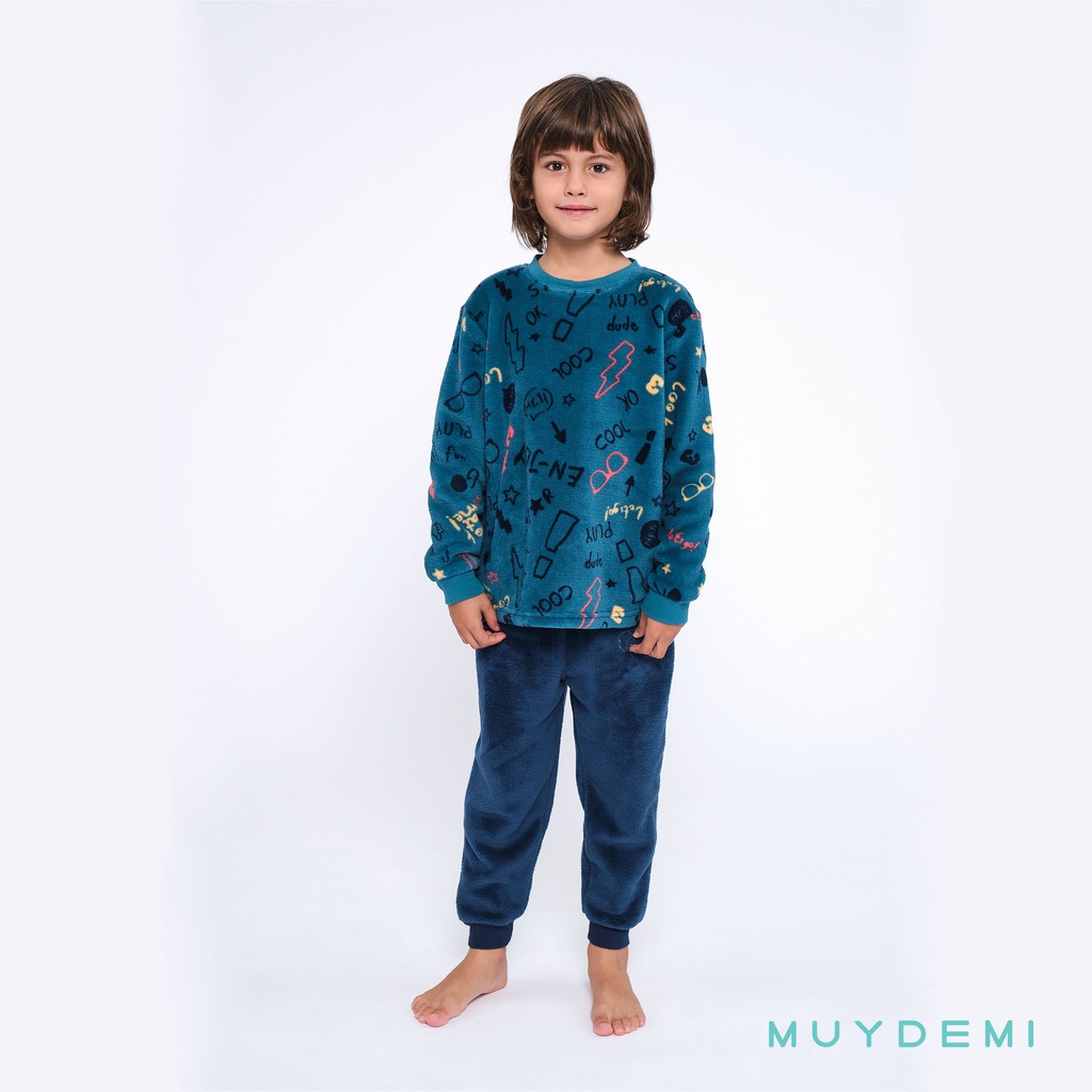 ARCHIVADO LOTE DETALL CAJA PIJAMA INVIERNO NIÑO Talla 2 a 8 (2-2, 2-4, 4-6, 4-8)