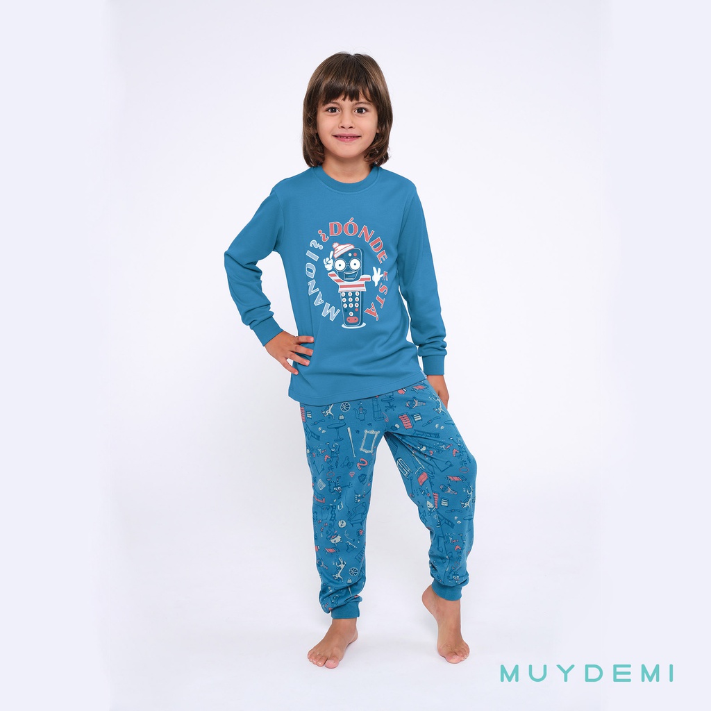 ARCHIVADO LOTE DETALL CAJA PIJAMA INVIERNO NIÑO Talla 10 a 16 (4-10, 4-12, 2-14, 2-16)(790912)