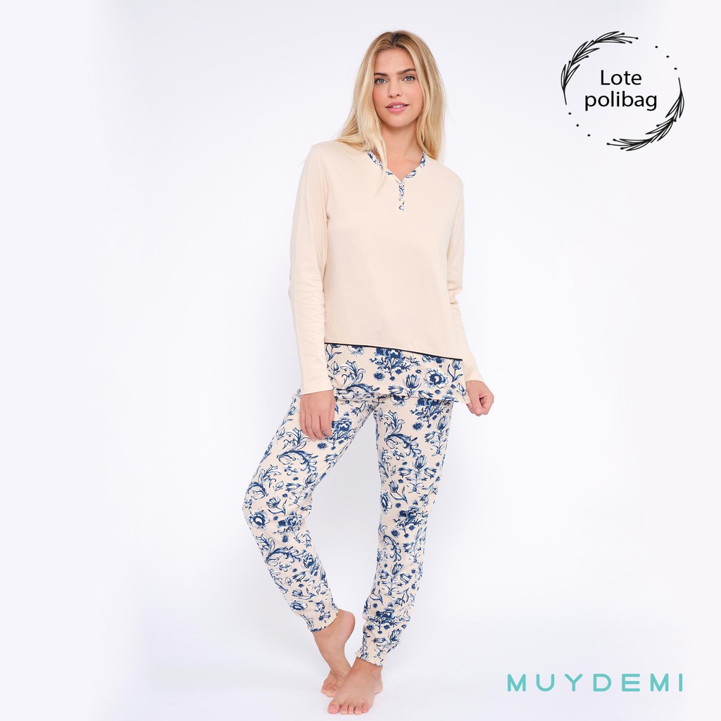 ARCHIVADO LOTE POLYBAG PIJAMA INVIERNO MUJER