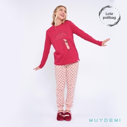992035X ARCHIVADO LOTE POLYBAG PIJAMA INVIERNO MUJER