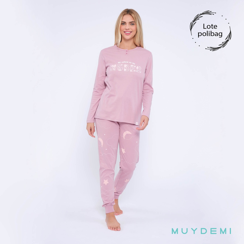 ARCHIVADO LOTE POLYBAG PIJAMA INVIERNO MUJER